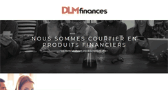 Desktop Screenshot of dlmfinances.com